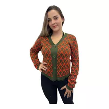 Blusa Feminina Frio Aberta Em Tricô Tricot Casaco 585