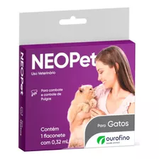 Antipulgas Para Gatos Neopet Ourofino 0,32ml