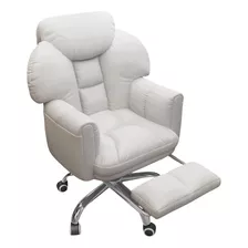 Silla Ejecutiva Ergonomica Sillón Para Escritorio Blanco