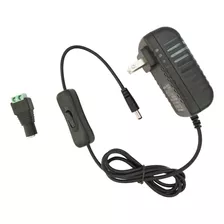 Aspentek Adaptador De Fuente De Poder Cc De 12v, Con Interru