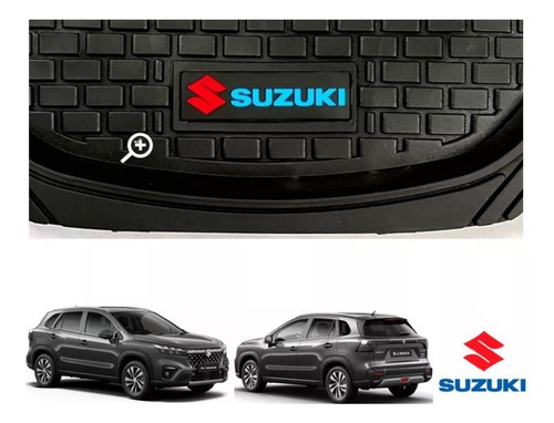 Tapetes 4 Piezas Bandeja 3d Logo Suzuki S-cross 2023 A 2024 Foto 8