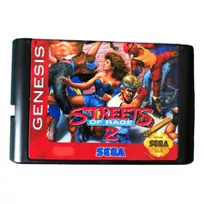 Jogo De Mega Drive, Streets Of Rage 2, Sega