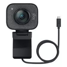 Webcam Logitech Stream Cam Usb-c 60 Fps Full Hd 1080p Color Gris Oscuro
