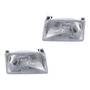 Par Faros Y Cuartos Ford F150/250 1997- 2009 Cristalino Jgo