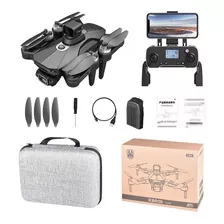 Combo De Dron Gps K80 Max Sin Escobillas, Plegable, Color Na