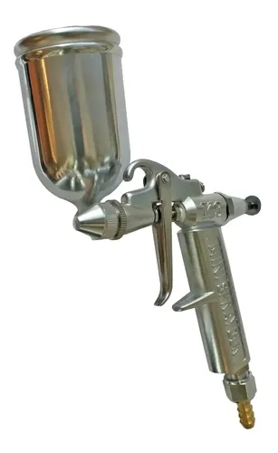 Aerógrafo Profesional Wembley 4469 Aluminio Gravedad 0.5mm 200ml Gris