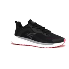 Zapatilla De Mujer Running Apolo Ad22-13 Negro