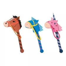 Foamies Horse On A Stick - Colores Surtidos - 22 A 24 Pulga