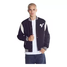 Campera Vulk Road Bomber Bordada Importada