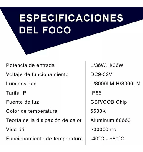 Kit Foco Delanteros 16000lm + Llavero Piel Cuero Chevy C1 C2 Foto 3
