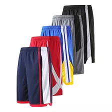 Liberty Imports Paquete De 5 Pantalones Cortos Deportivos De