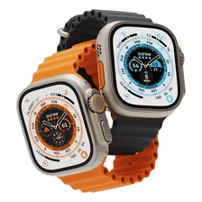 Smartwatch Relógio Inteligente Masculino E Feminino X8 Ultra Cor Da Caixa Titanium