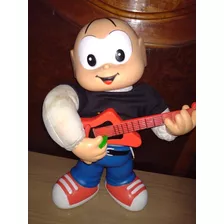 Boneco Antigo Cebolinha Musical Turma Da Monica Funcionando.