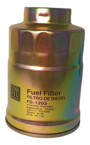 Kit De Filtros Isuzu Elf  400/600 09-19 (2 Combustible) Foto 3