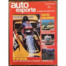 Revista Auto Esporte 148 Fevereiro 1977 Fita Adesiva Na Capa