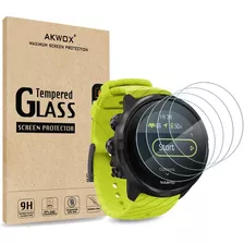 Portector De Pantalla Para Suunto 9 Vidrio Templado 4 Pie...