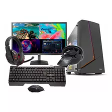 Pc Gamer All In One: Pc Athlon Con Monitor Y Periféricos