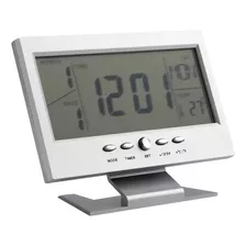 Relógio Digital Lcd Data Hora Alarme Temperatura Led