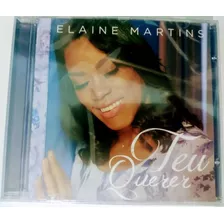 Cd Teu Querer - Elaine Martins - Com Playbacks - Lacrado 