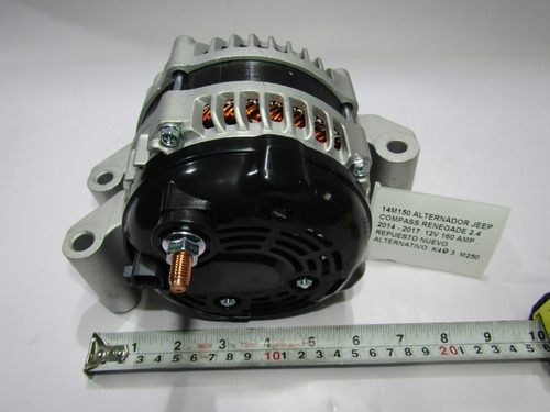 Alternador Jeep Compass Renegade 2.4 2014-2017  12v 160 Amp Foto 4