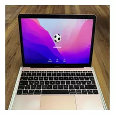 Macbook Retina 12 2017 Impecable Rose Gold Ct