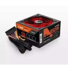 Fuente Pc Gamer Sentey Lnz Zx850-ls 850w Red Led Modular