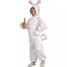 Disfraz Para Niño Conejo Blanco Talla S Halloween