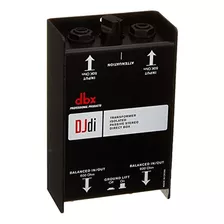 Caja Directa Pasiva De 2 Canales Dbx Djdi Mezclador Línea