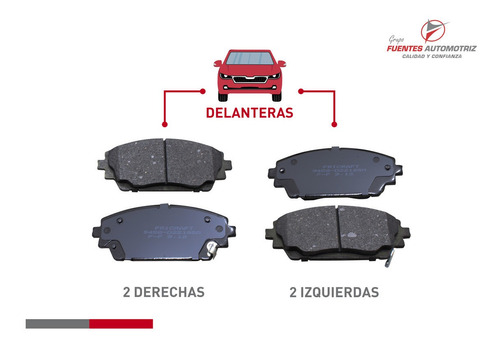 Jgo Balatas Semimetalic Delant Mazda 3 I Sport 2.5 2019 2020 Foto 2