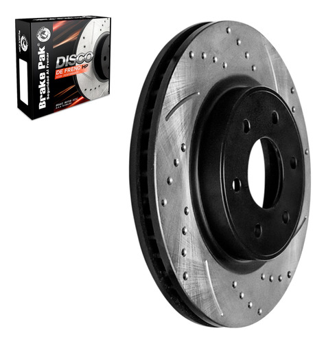 Discos De Freno Marca Brakepak Para Nissanfrontier Np300 4x4 Foto 3