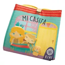 Libro Interactivo De Tela Mi Casita ! Sensorial Kiwi 5 Años+