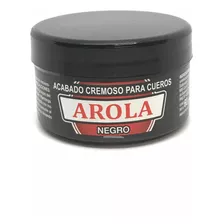 Crema Arola Para Cueros. 60gr. Color Negro.