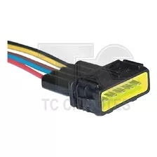 Conector 5 Vias Da Lanterna Traseira Caminhão Scania Série 5