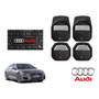 Emblema Audi Quattro Q7 Q8 S4 S6 A6 A3 Tt Cromado 
