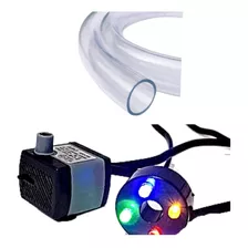 2 X Motor Com Led E 2x Mangueira Com 50cm Cada