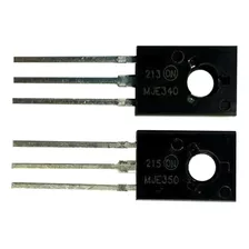 Kit - 10 Pçs Mje340 ( Npn ) + 10 Pçs Mje350 (pnp)