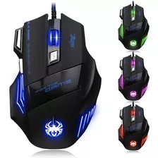 Mouse Gamer : Zelotes 7200 Dpi 7 Botones Profesional Led Op