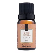 Essência Aromática Via Aroma - Black Vanilla 10ml