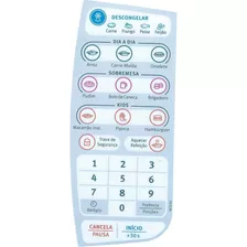 Membrana Teclado Compatível Electrolux Mtd30 Mtd 30 