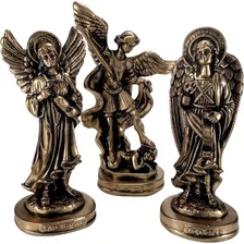Anjo São Miguel - Arcanjo - Santo - Religioso - Estatueta
