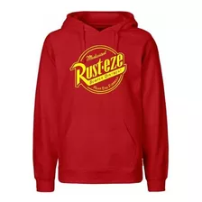 Sudadera Cars Rust-eze Rayo Mcqueen Hoodie Hombre Mujer