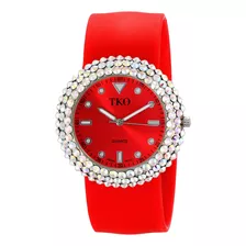 Tko Reloj De Pulsera Para Mujer Con Bisel De Cristal Y Corre