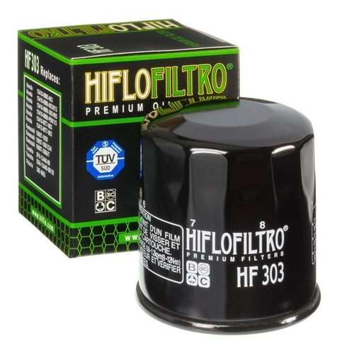 Foto de Filtro De Aceite Hiflo Hf303 Ninja Er6n Versys Z1000 Z250 