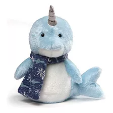 Peluche Diseño De Narwhal Color Azul, 10.0in, Gund