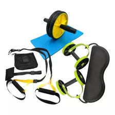 Pack De Entrenamiento Funcional Trx + Ruedad De Abdominales 