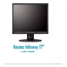 Monitor Lcd Infoway Itautec L1742t Com Cabos Vga E Força