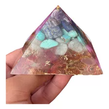 Piramide 7 Chakras 7 Colors 7 Cristales
