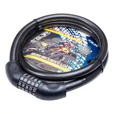 Seguro Moto Cable Armado 22mm*1.80m Con Clave Para Moto 