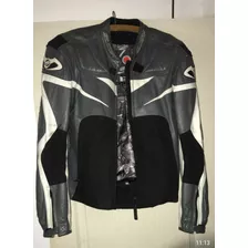 Campera Con Protección De Cuero Suomy