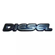 Emblema Adesivo Diesel Pick-up Pequeno Cromado